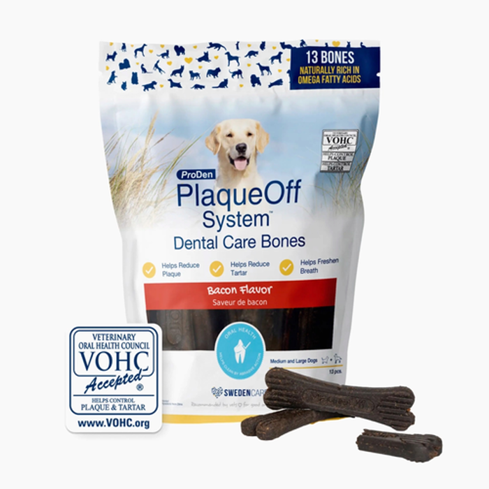 PlaqueOff Dental Care Bones – Odontika Snak Skulou Beikon 13tmx