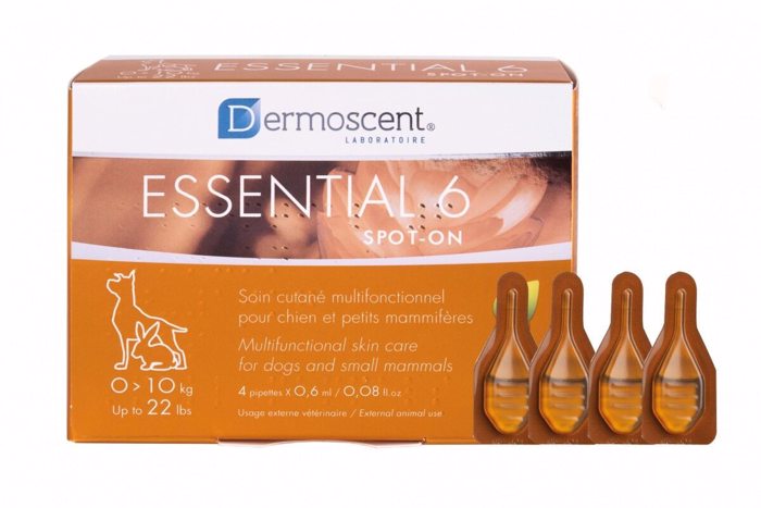 Dermoscent Essential 6 Spot-On 0-10kg 4pc