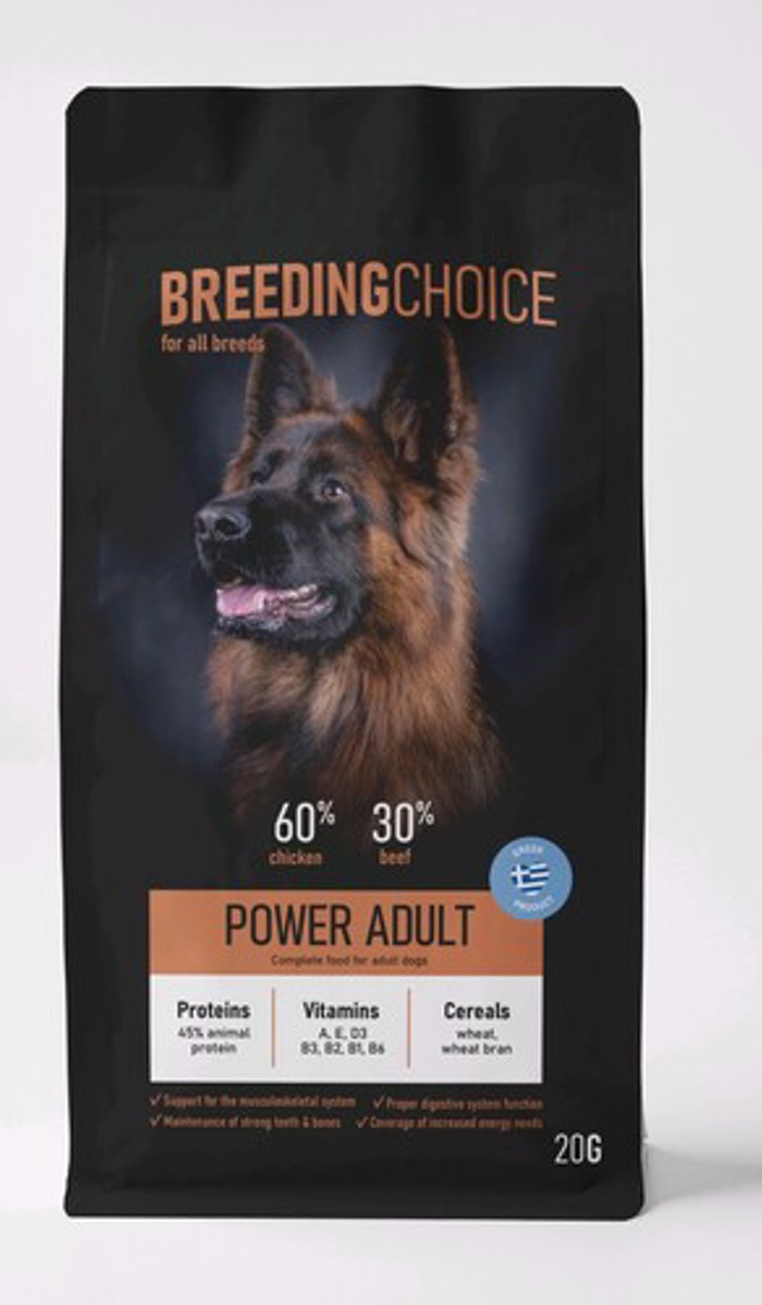 Breeding Choice Power Adult – Xira Trofi ga Enilikous Skulous 20kg