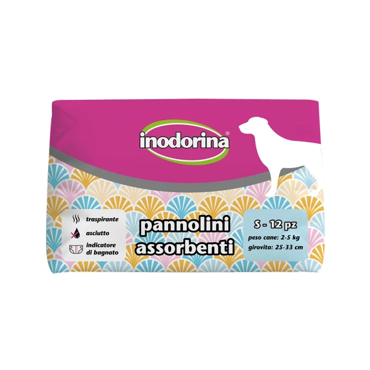INODORINA πάνες-βρακάκια για θηλυκούς σκύλους S