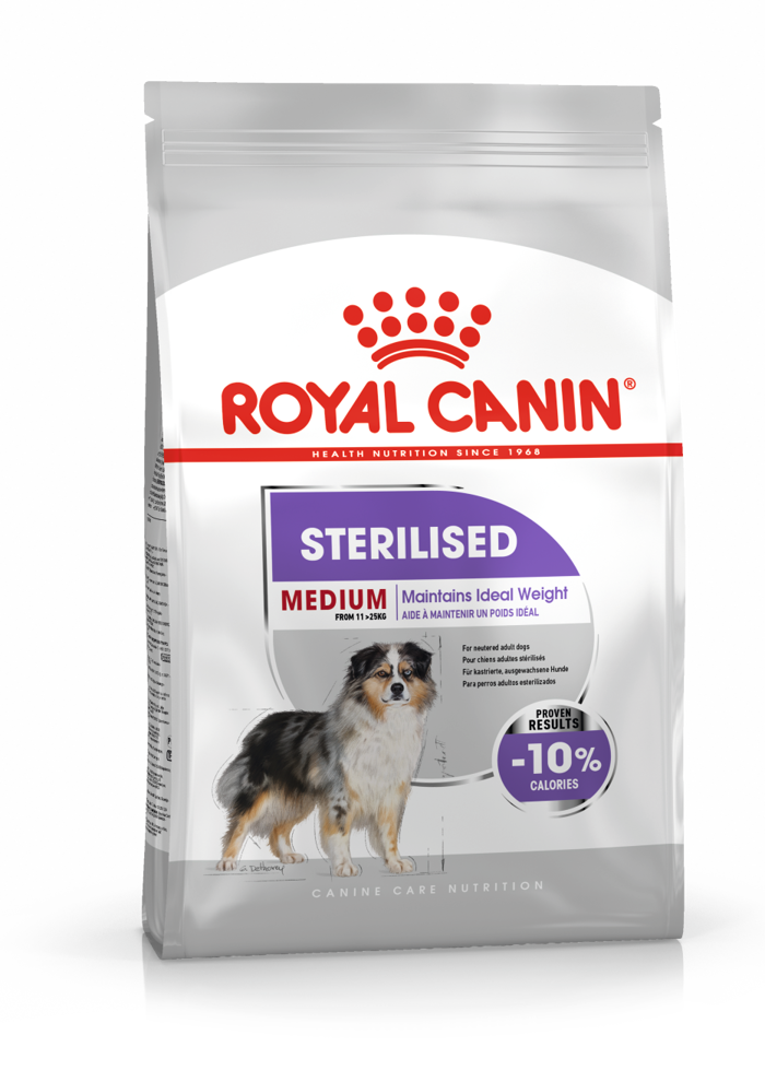 ROYAL CANIN MEDIUM STERILISED ADULT 3KG XIRA TROFI SKuLOu