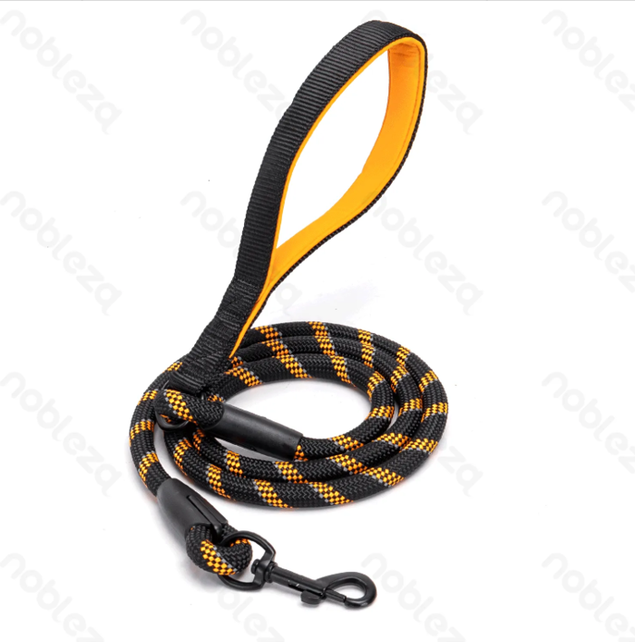 Nobleza Reflective Ανθεκτικός Οδηγός Σκύλου 150cm x 1.2cm με Μαλακή Λαβή Nobleza Reflective Anthektikos Odigs Skulou 150cm x 1.2cm me Malaki Labi