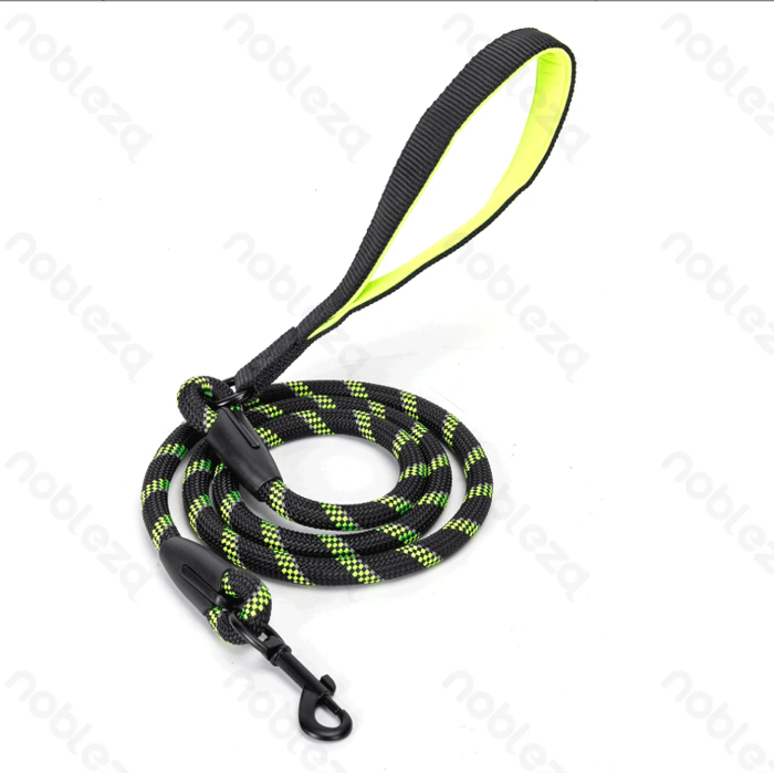 Nobleza Reflective Ανθεκτικός Οδηγός Σκύλου 150cm x 1.2cm με Μαλακή Λαβή Nobleza Reflective Anthektikos Odigs Skulou 150cm x 1.2cm me Malaki Labi