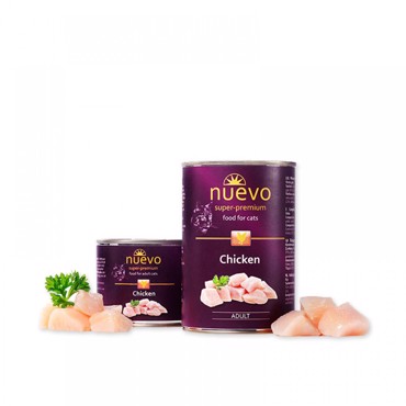 NUEVO ADULT CHICKEN 400gr ΚΟΝΣΕΡΒΑ ΓΑΤΑΣ