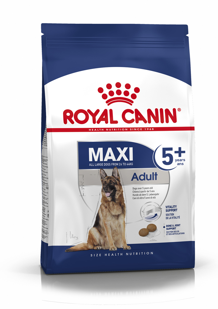 ROYAL CANIN MAXI ADULT 5+ 15KG XIRA TROFI SKuLOu