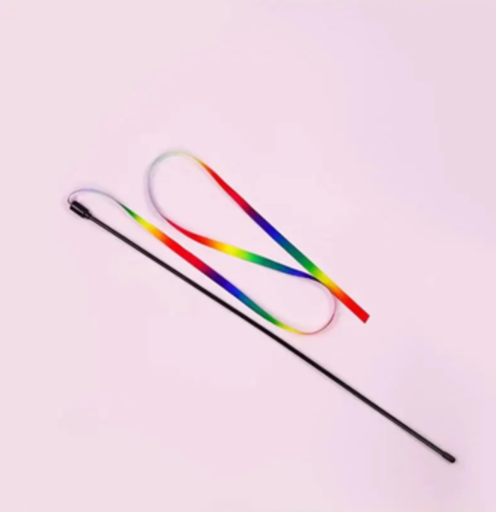 Paixnidi Gtas Cat Teaser me Poluxromi Saten Kordela