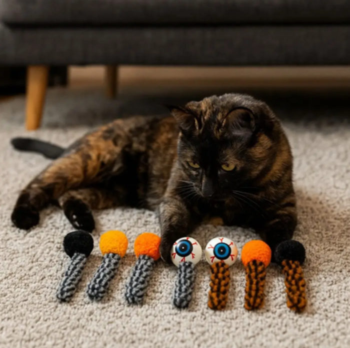 Set Paixnidion Gtas Halloween Bite Resistant me Matakia 6tmx