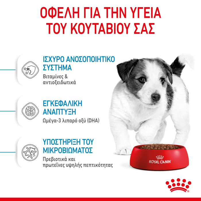 ROYAL CANIN MINI PUPPY 2KG XIRA TROFI SKuLOu