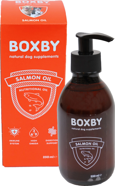 Boxby Salmon Oil – Λάδι Σολομού για Σκύλους 250ml