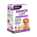 VETIQ® SENIOR CARE uPOSTIRIXI uPERILIKON ZOON 45tabs