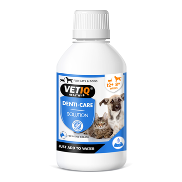 VetIQ Denti-Care Solution Στοματικό Διάλυμα για Σκύλους & Γάτες 250ml