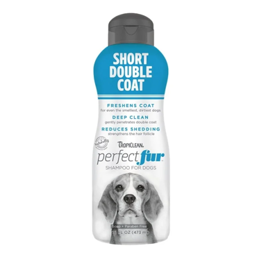 TropiClean Perfect Fur Σαμπουάν για Σκύλους με Κοντό Διπλό Τρίχωμα 473ml