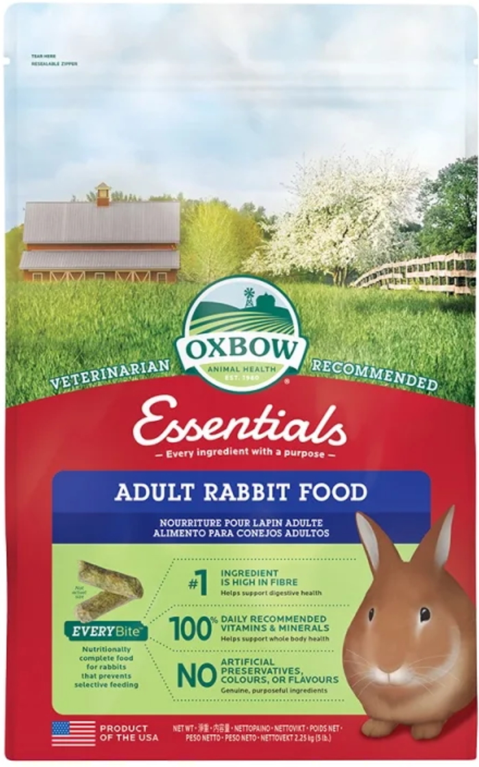 Oxbow Trofi ga Kouneli Essentials Adult Rabbit 2.280kg