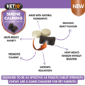VetIQ Serene Calming Soft Chews 60tmx Kathimerini upostirixi kata tou Anxous ga Skulous