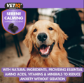 VetIQ Serene Calming Soft Chews 60tmx Kathimerini upostirixi kata tou Anxous ga Skulous