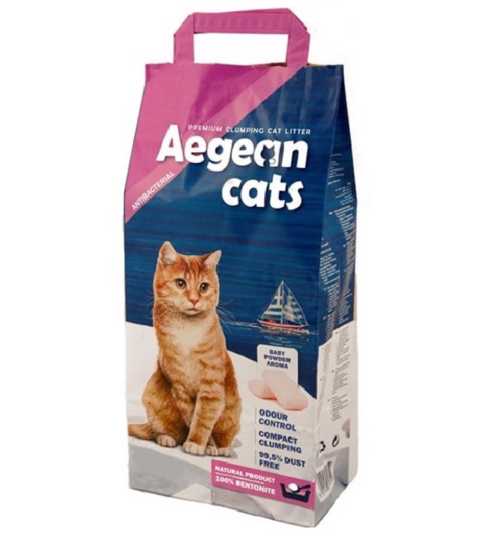 Aegean Cat Ammo Gtas Suggollitiki Me  Aroma Poudras Morou 5kg