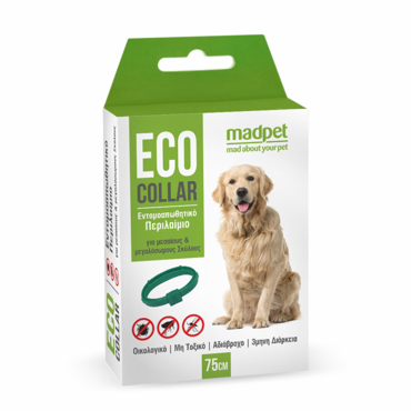 ECO Collar Εντομοαπωθητικό Περιλαίμιο για Μεσαίους και Μεγάλους Σκύλους 75cm