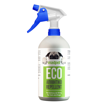 ECO ΑΠΩΘΗΤΙΚΟ SPRAY MADPET ΓΙΑ ΣΚΥΛΟΥΣ & ΓΑΤΕΣ 500ml