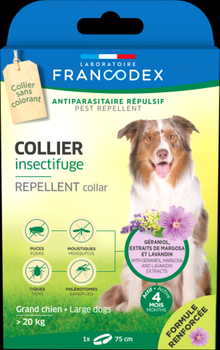 Francodex Kolaro 75 cm Psullon ga Meglosomous Skulous 20+ kg 
