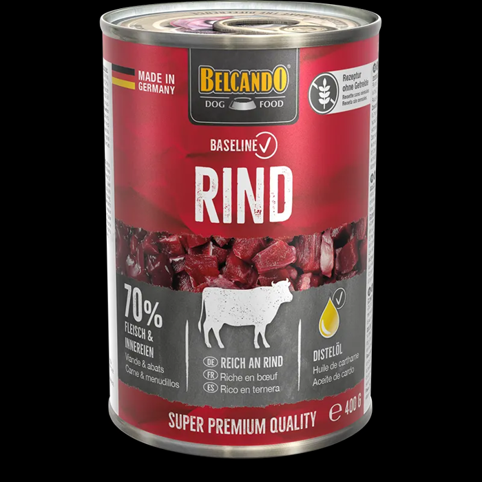 Belcando Baseline Konserba Skulou me Bodino 800g