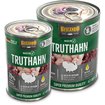 Belcando Baseline Κονσέρβα Σκύλου Γαλοπούλα 800g