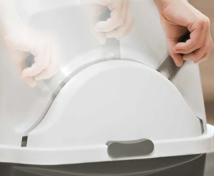 Catit Design Sifting Cat Pan Lekani Gtas Me Sustima Efkolou Katharismou