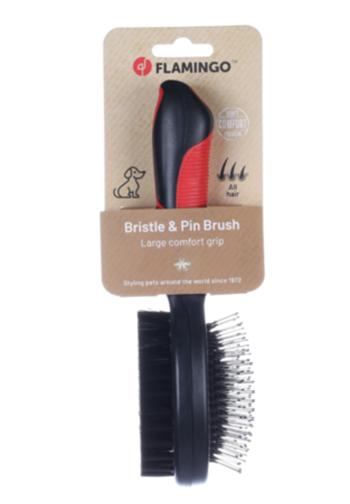 Dipli Bourtsa Katoikidion Bristle & Pin me Ergnomiki Labi Large