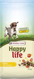 HAPPY LIFE ADULT CHICKEN 15 KG XIRA TROFI SKuLOu