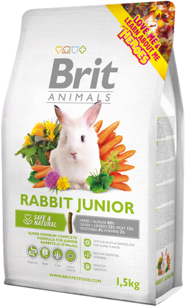 Brit Animals® Rabbit Junior 1.5kg