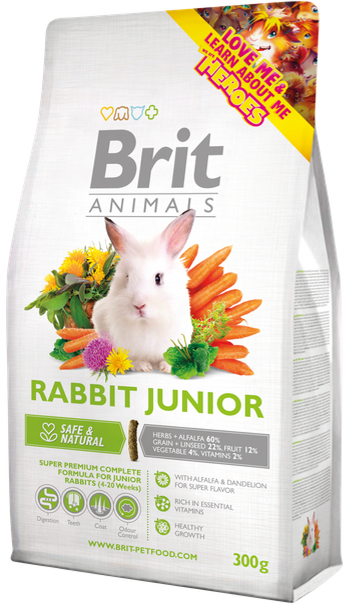 Brit Animals® Rabbit Junior 300gr