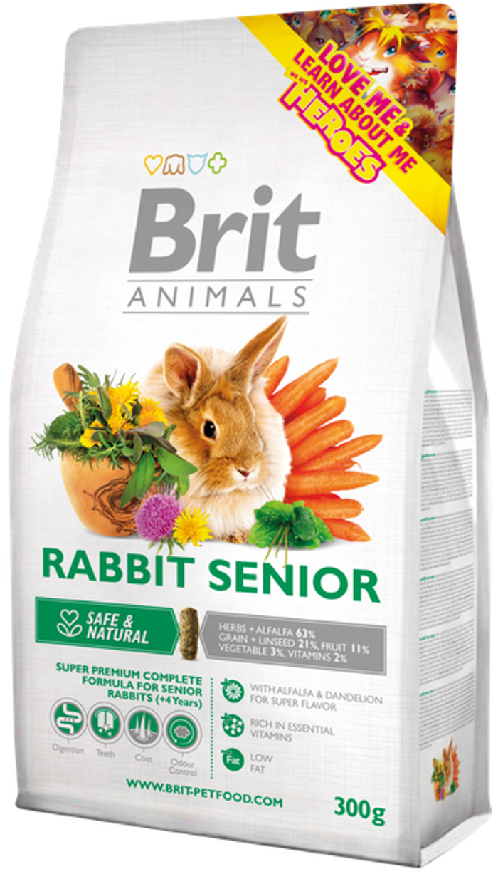 Brit Animals® Rabbit Senior 300gr