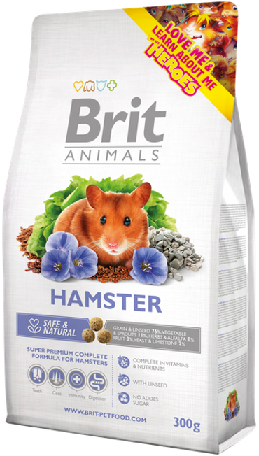 Brit Animals® Hamster 300gr
