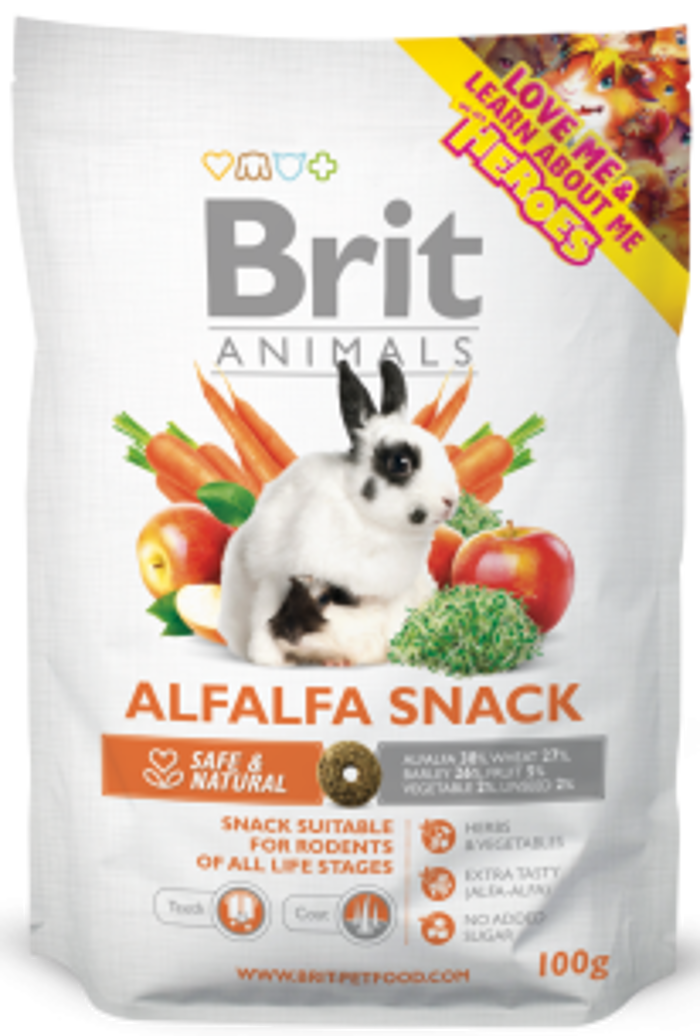 Brit Animals® AlfaAlfa Snack 100gr