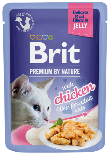Brit Premium® Cat Jelly Pouches Chicken 85gr