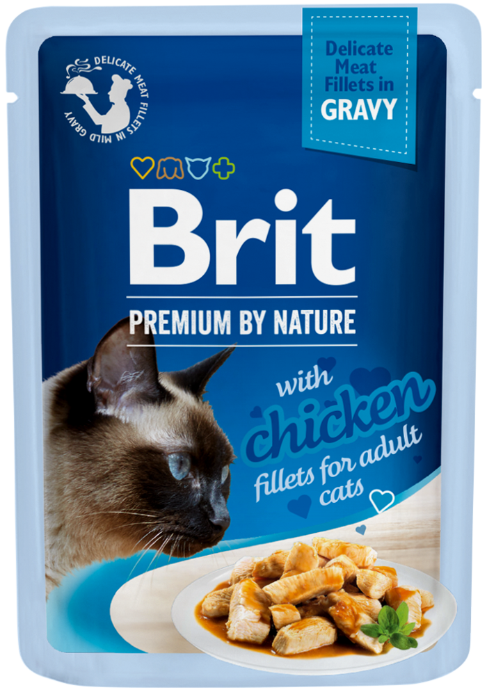 Brit Premium® Cat Gravy Pouches Chicken 85gr