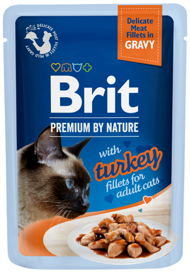 Brit Premium® Cat Gravy Pouches Turkey 85gr