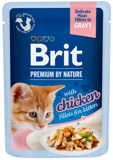 Brit Premium® Gravy Pouches Kitten 85gr