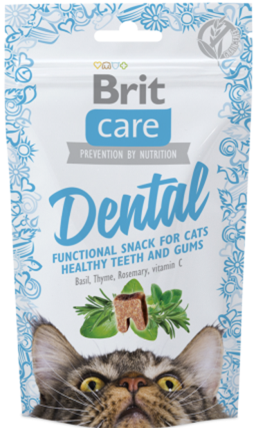 Brit Care® Cat Functional Snack Dental 50gr