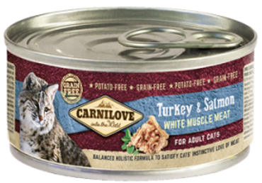 Carnilove® Cat Adult Turkey & Salmon 100gr