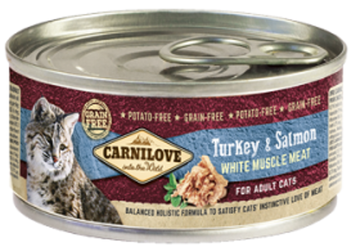 Carnilove® Cat Adult Turkey & Salmon 100gr