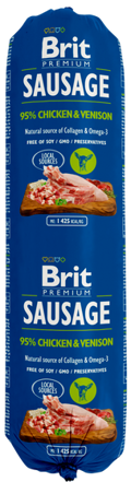 Brit® Dog Sausage Chicken - Venison 800gr