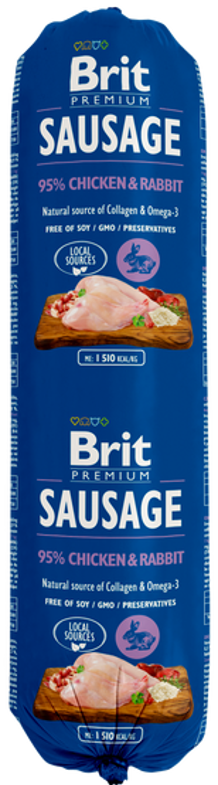 Brit® Dog Sausage Chicken - Rabbit 800gr