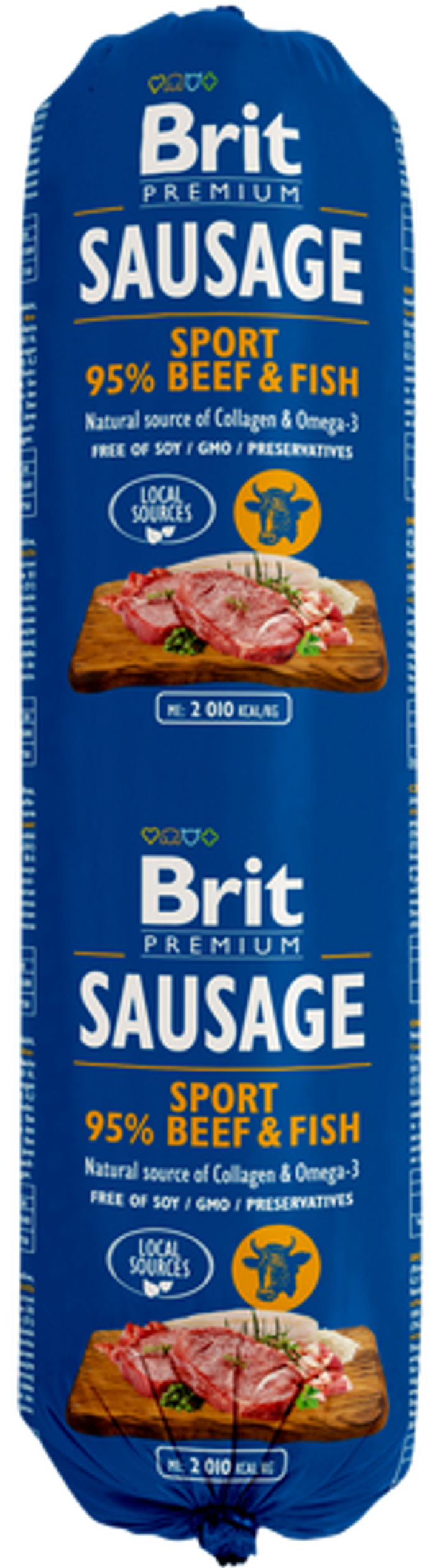 Brit® Dog Sausage Sport Beef - Fish 800gr