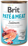 Brit® Dog Cans Pate&Meat Salmon 400gr