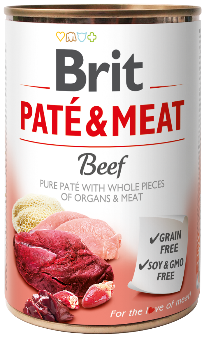 Brit® Dog Cans Pate&Meat Beef 400gr