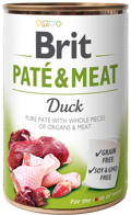 Brit® Dog Cans Pate&Meat Duck 400gr