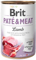 Brit® Dog Cans Pate&Meat Lamb 400gr