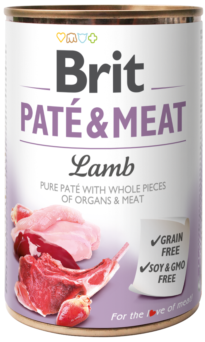 Brit® Dog Cans Pate&Meat Lamb 400gr