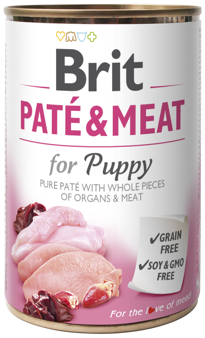 Brit® Dog Cans Pate&Meat Puppy 400gr