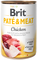 Brit® Dog Cans Pate&Meat Chicken 800gr
